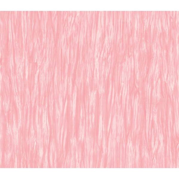 The Wallpaper Company 56 sq. ft. Pink Pastel Textural Stripe Wallpaper
