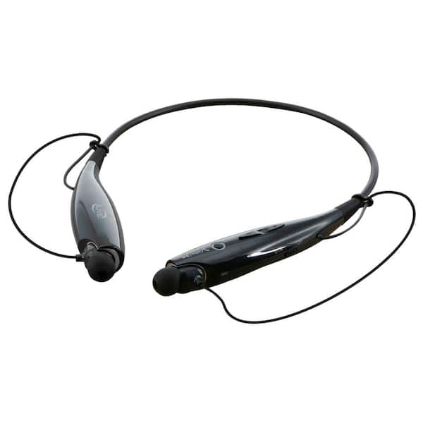 iLive Bluetooth Wireless Neckband Earbuds, Black