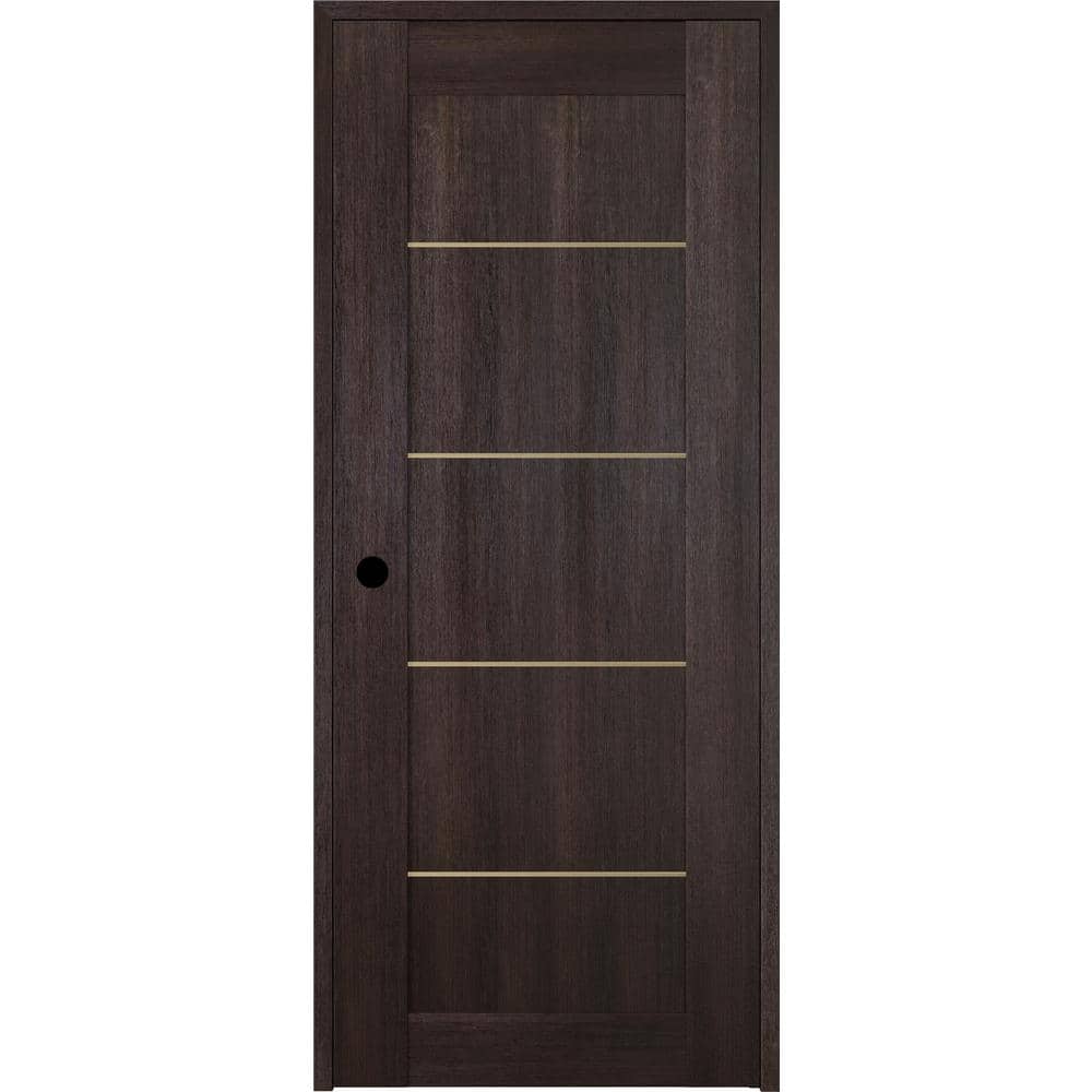 Vona 07 4H Gold 36 in. x 80 in. Right-Handed Solid Core Veralinga Oak Textured Wood Single Prehung Interior Door price history on PriceWatchPro