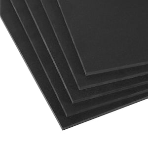 Easy Elegance Flat Black 2 ft. x 2 ft. PVC Square Edge Lay-in Ceiling Tile ( 40 sq. ft. /case)