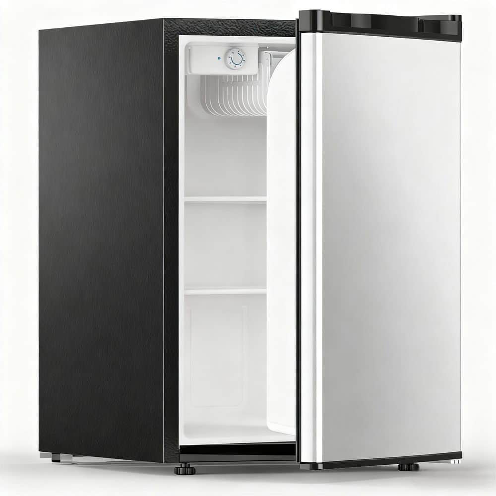 Mini refrigerator ミニ冷蔵庫 COWSAR 17.52 in. 2.6 cu. ft. Mini Refrigerator with Freezer
