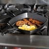 Lodge 10.5 in. Cast Iron Griddle in Black L90G3 - The Home Depot