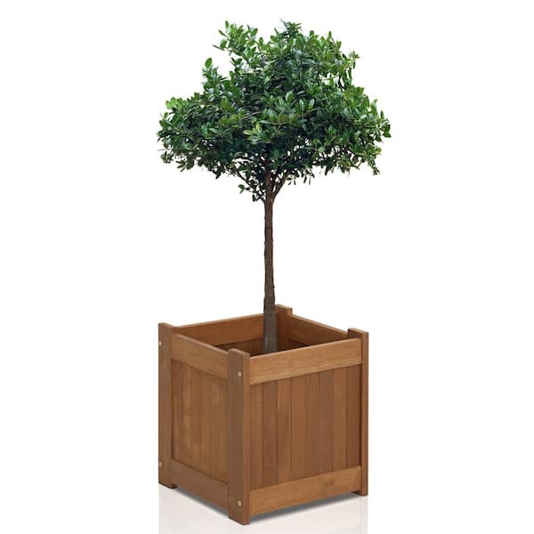 Bloembak Terracotta 20x28cm met Houder