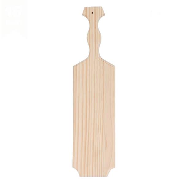 0.75 in. x 1.5 ft. x 1.5 ft. Pine Wood Sorority Paddle Project Panel - Unfinished Solid Wood