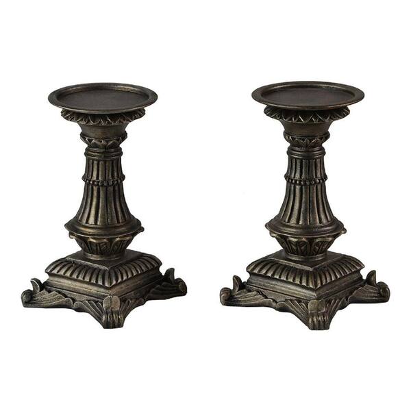 Renwil Barletta Polyresin Candle Holder (Set of 2)