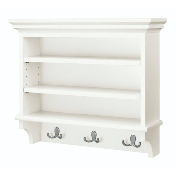 Home Decorators Collection Emberson 24.5 in. W Vanity Shelf in White