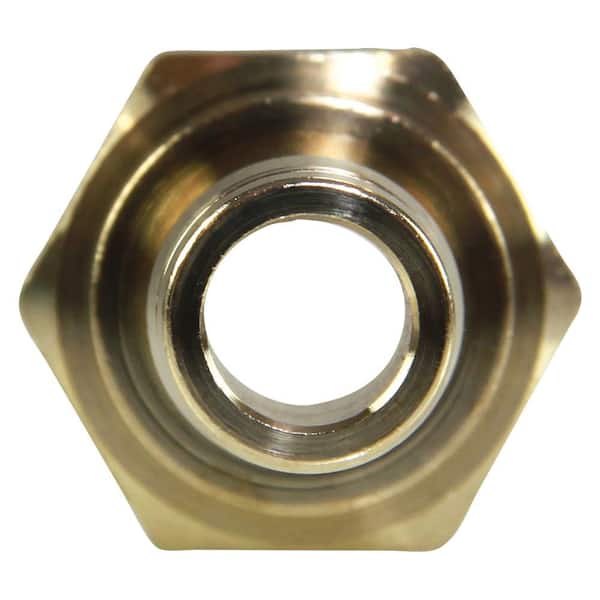 Uxcell G1/2 Female To Female Stainless Steel Hex Connector – Pipe Fitting Adapter