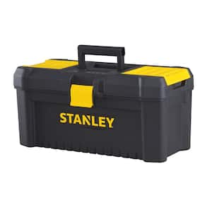 16 in. 2.1 Gallon Essential Tool Box with Lid Organizers