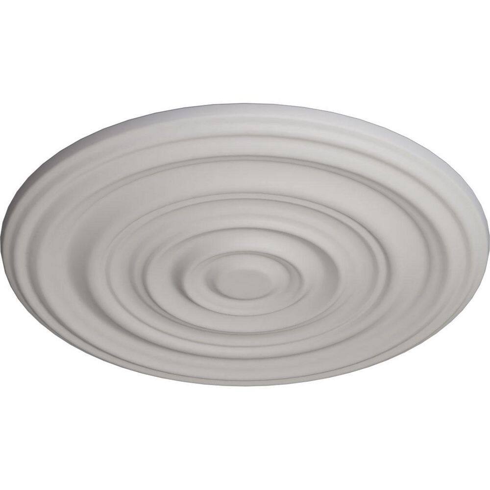 Ultra Pure White Polyurethane Ceiling Medallion, 29-Inch Diameter
