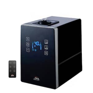 1.58 Gal. Digital Ultrasonic Cool and Warm Mist Humidifier with Aroma Function