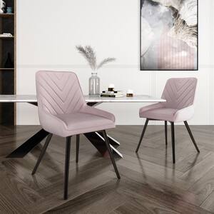 pale pink dining chairs