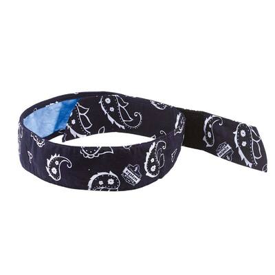 Chil-Its Navy Western Evap. Cooling Bandana, Hook and Loop