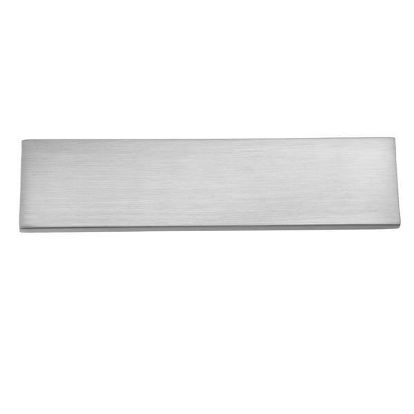 Sumner Street Home Hardware - 5-Pack Ethan 4 in. (102 mm) Center-to-Center Satin Nickel Edge Drawer Pull