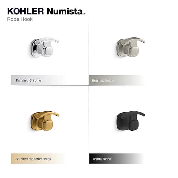 KOHLER Numista Robe Hook in Vibrant Brushed Nickel