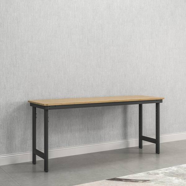 Everest Work Table 72-in W x 32-in H Steel Graphite Gray Freestanding Utility Storage Cabinet