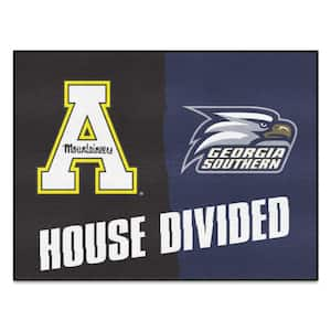 FANMATS NFL House Divided - Steelers / Eagles 33.75 in. x 42.5 in. House  Divided Mat Area Rug 17113 - The Home Depot