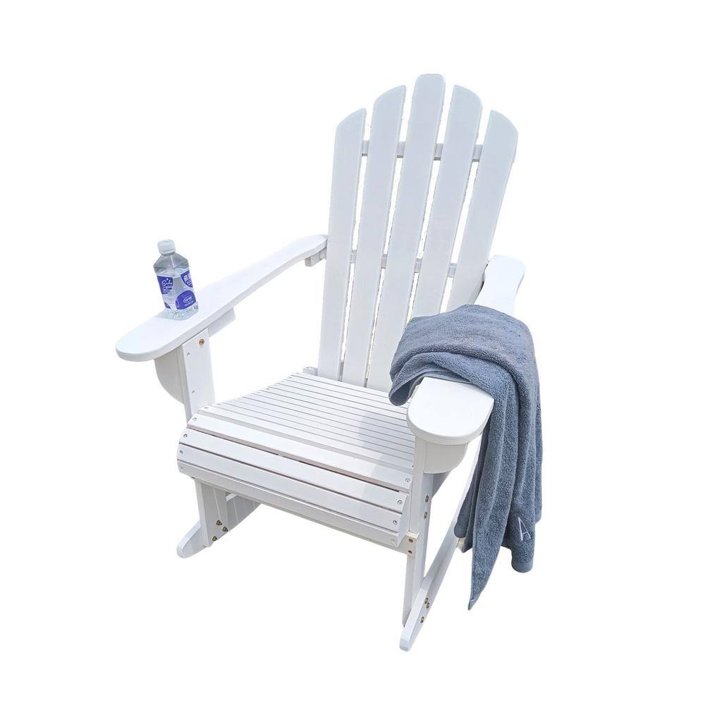 Classic White Plastic Adirondack Chair Set Of 1 WBY W49542265 The   Wood Adirondack Chairs Wby W49542265 64 1000 