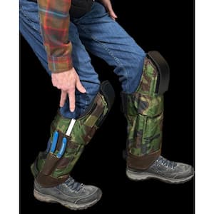 Long Camo Self-Supporting Knee Pads