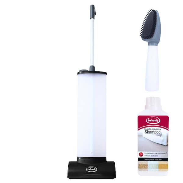 Ewbank Compact Cordless Carpet Cleaning Kit with Manual Shampooer, Spot Treatment Brush, and 17 oz. Carpet/Upholstery Shampoo