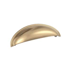 Ravino 3 in. (76mm) Classic Champagne Bronze Cabinet Cup Pull