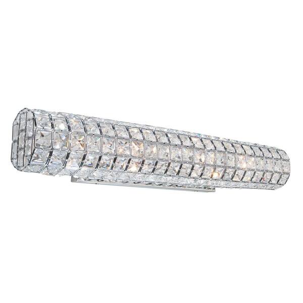 ARTCRAFT Sterling 4-Light Chrome Sconce