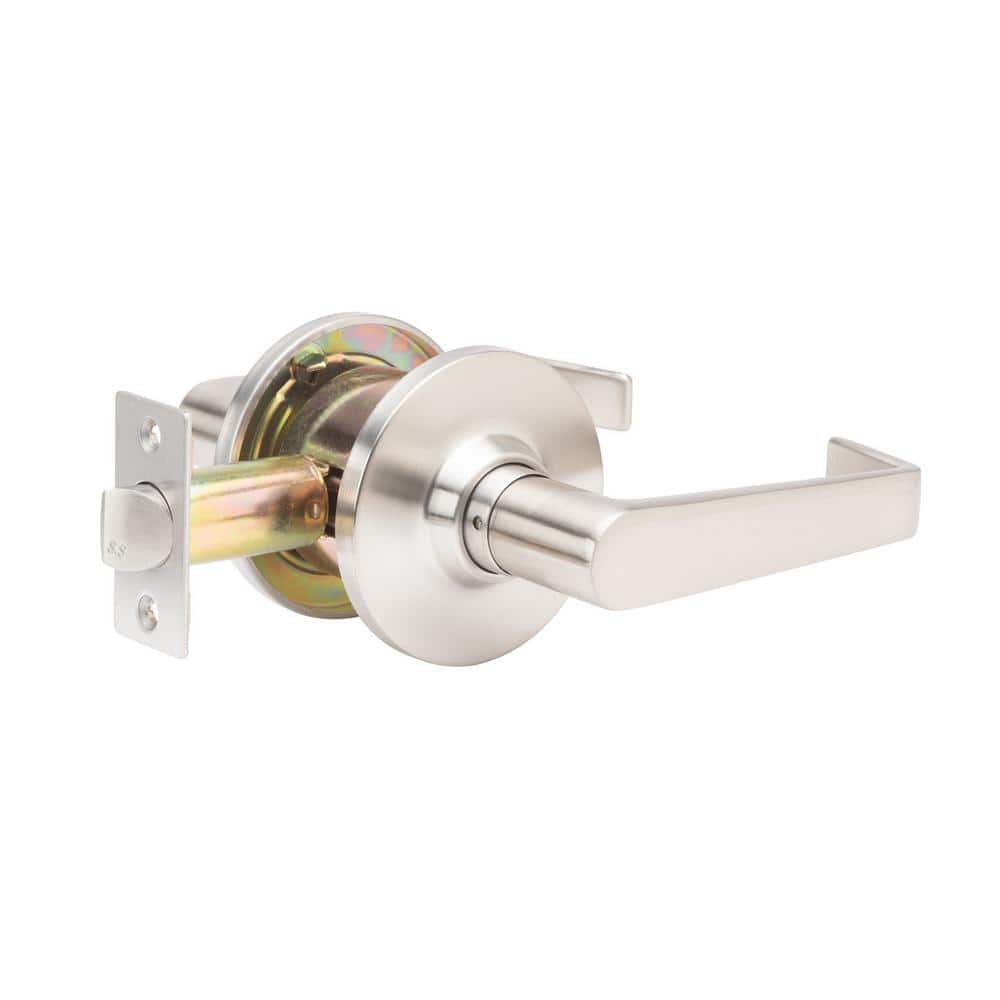 Global Door Controls GLC Series Brushed Chrome Grade Commercial/Residential  Passage Door Handle GLC-5110L-626 The Home Depot