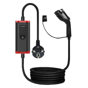 Level-2 Portable EV Charger GS002 - 32A, 110V-240V, 25 ft. Cord, NEMA 14-50 Plug for EVs