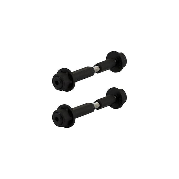 OWT Ornamental Wood Ties OWT (Ornamental Wood Ties) Bulk Galvanized Steel 1/2 in. x 1-1/2 in. - 4 in. Adjustable Timber Bolt (2-Pack)