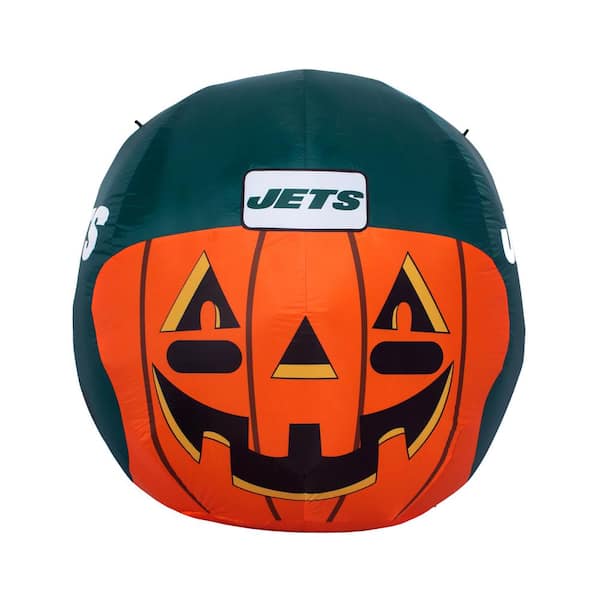 New York Jets NFL Halloween Skull Tropical Team Spirit Hawaiian