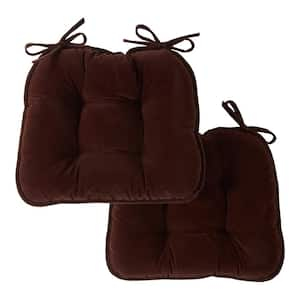 Omaha Bitter Corduroy Reversible Chair Pad (Set of 2)