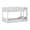 Hillsdale Furniture Capri White Twin Bunk Bed 7173-311 - The Home Depot