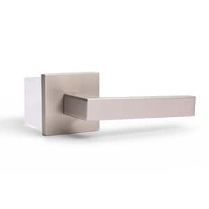 Allen Satin Nickel Privacy Bed/Bath Modern Door Handle (Right Hand)