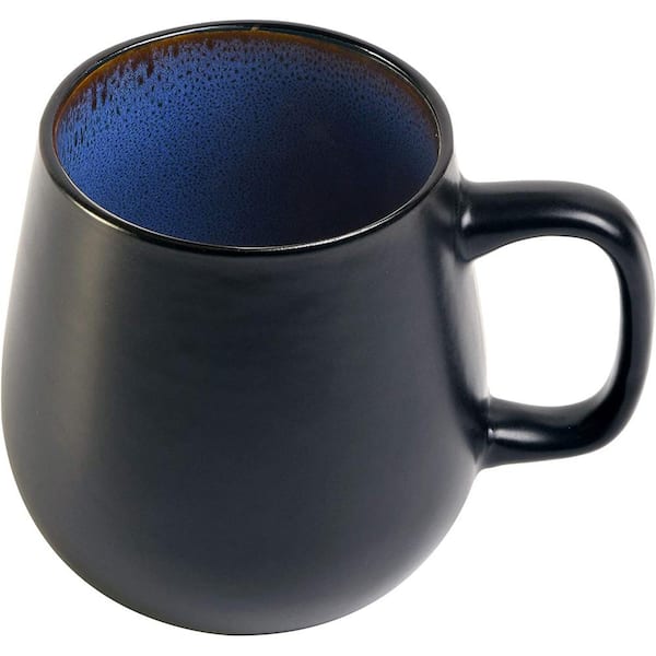 Gyamati Ceramic Coffee Mug With Spoon (Set of 2)