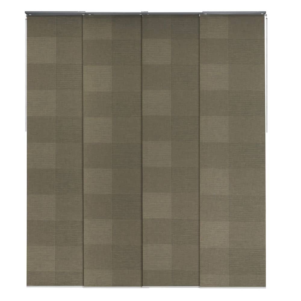 Blinds for indoor windows Extendable Sliding Panel Track Closet door w/23 in. slat up to 86 in. W x 96 in. L Bitterly price history on PriceWatchPro