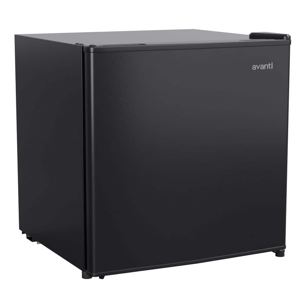 19 in. 1.6 cu.ft. Mini Refrigerator in Black without Freezer