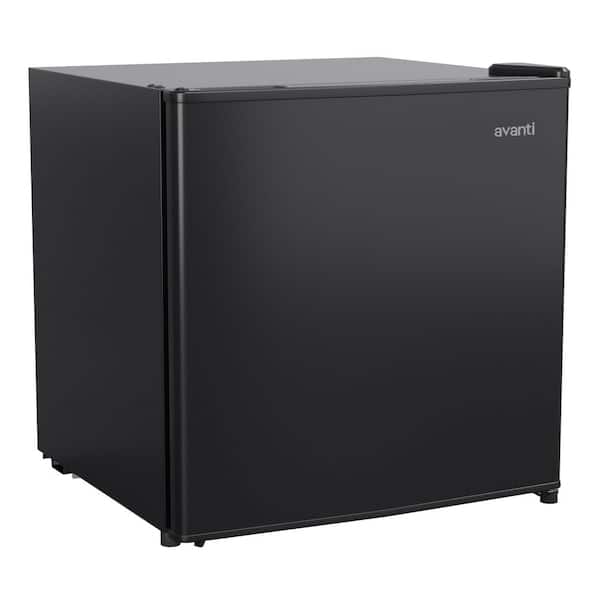 Avanti 19 in. 1.6 cu.ft. Mini Refrigerator in Black without Freezer