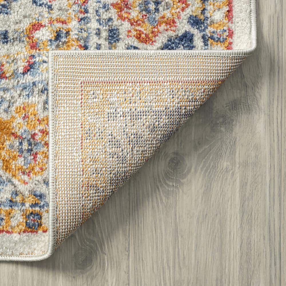 Chelsea Cream 8' x 10' Synthetic Oriental Area Rug
