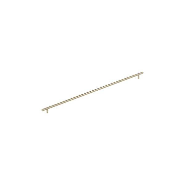 Bar Pulls 30-1/4 in. (768mm) Modern Golden Champagne Bar Cabinet Pull