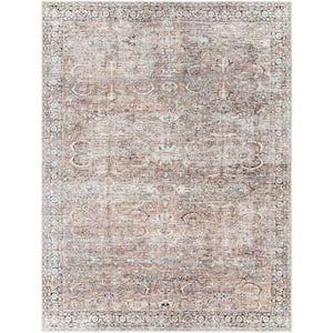 Elyse Brown 5 ft. x 7 ft. Traditional Indoor Machine-Washable Area Rug