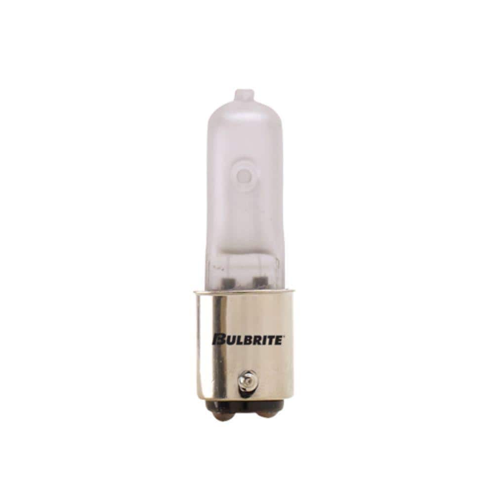 50-Watt Soft White Light T4 (BA15D) Double-Contact Bayonet Screw Base Dimma