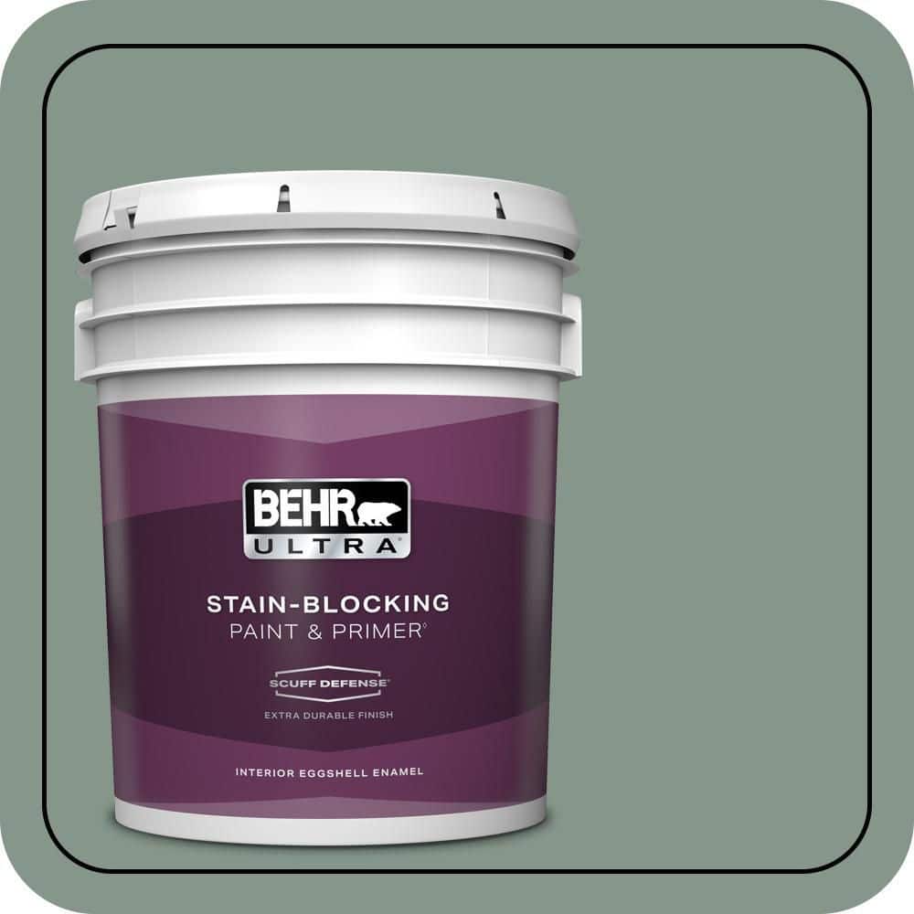 5 gal. #N420-4 Underground Gardens Extra Durable Eggshell Enamel Interior Paint & Primer price history on PriceWatchPro