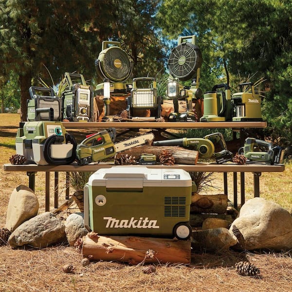 Makita キャンプセット Makita 18V LXT 9 in. Fan Outdoor Adventure ADCF201Z - The Home Depot