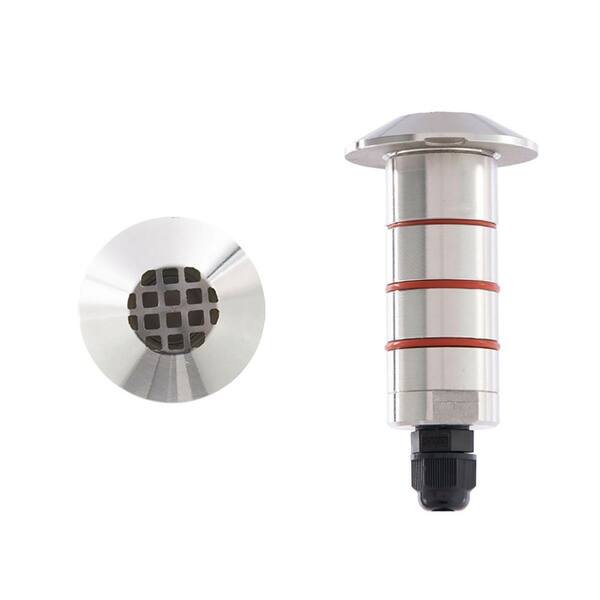 WAC LANDSCAPE Low 12-Volt 100 Lumen Stainless Steel Hardwired Integrated LED Weather Resistant InGround Well Light 3000K Color Temp
