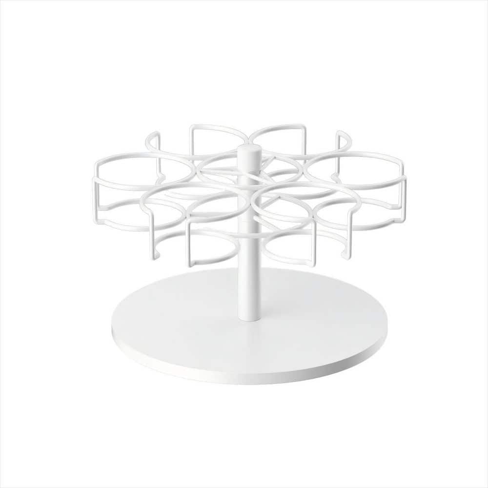 Wudkey 13.2 x 11 x 7.75 in. White Rotating Stanley Cup Bottle