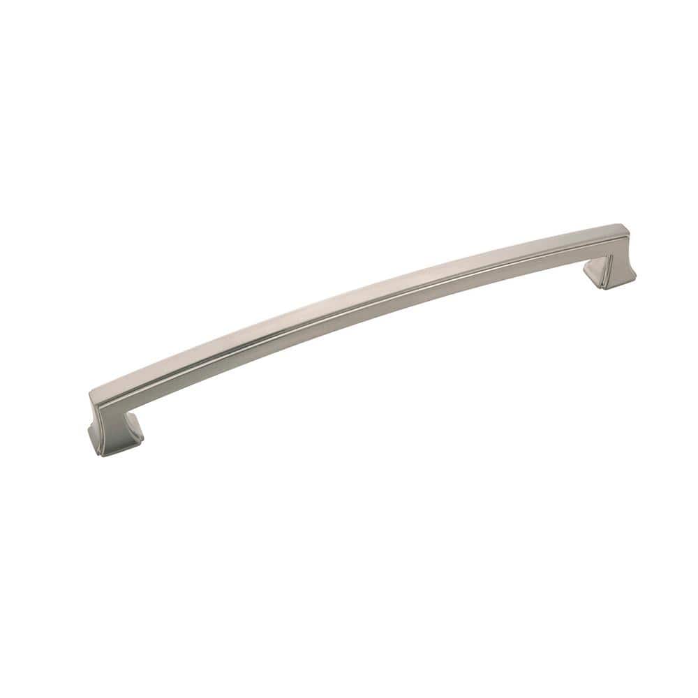 Brushed Nickel Modern Cabinet Handle with Mounting Hardware