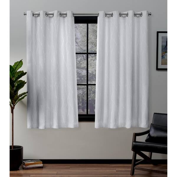 Exclusive Home Curtains Forest Hill, Grommet Curtains 63 Long