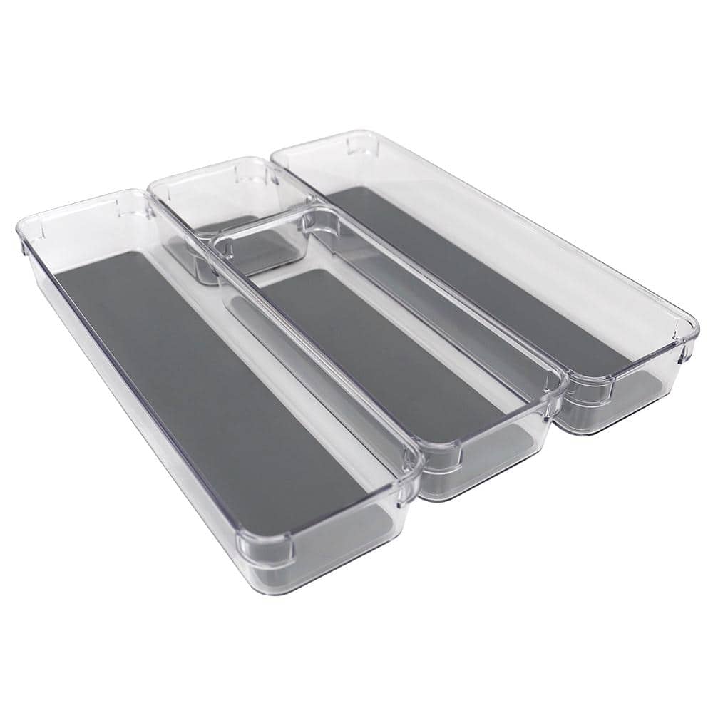 Pantry & Drawer Organizer, Clear, 6 x 11-1/2 x 3-1/2 In.