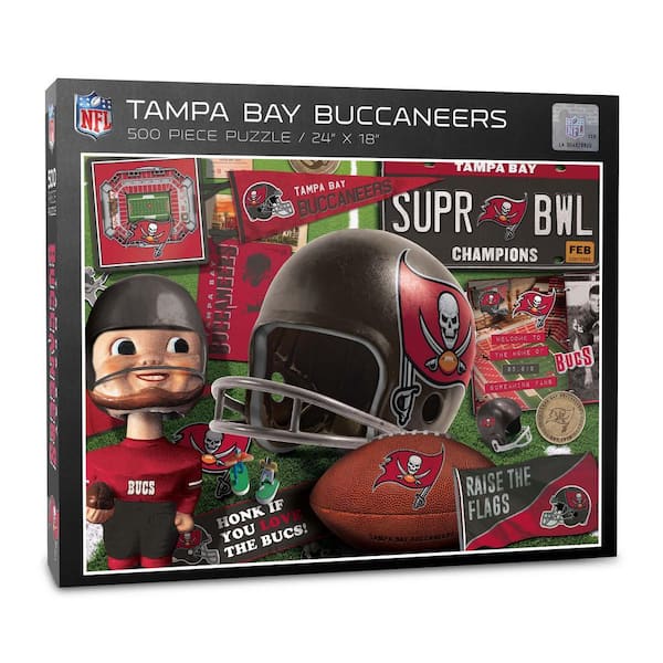 NFL Tampa Bay Buccaneers Retro Series Puzzle (500-Pieces)