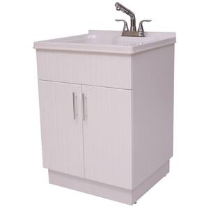 Shaker Laundry cabinet kit with pull-out faucet
