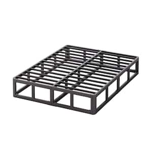 9 in. High Queen Size Metal Box Spring with Sturdy Mattress Foundation, Easy Assembly Bed Base